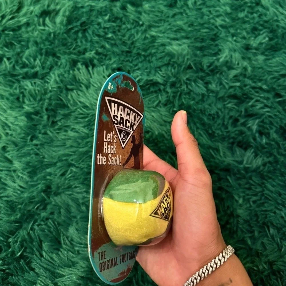 Hacky Sack Core PlayMonster Original Footbag New Color - Yellow